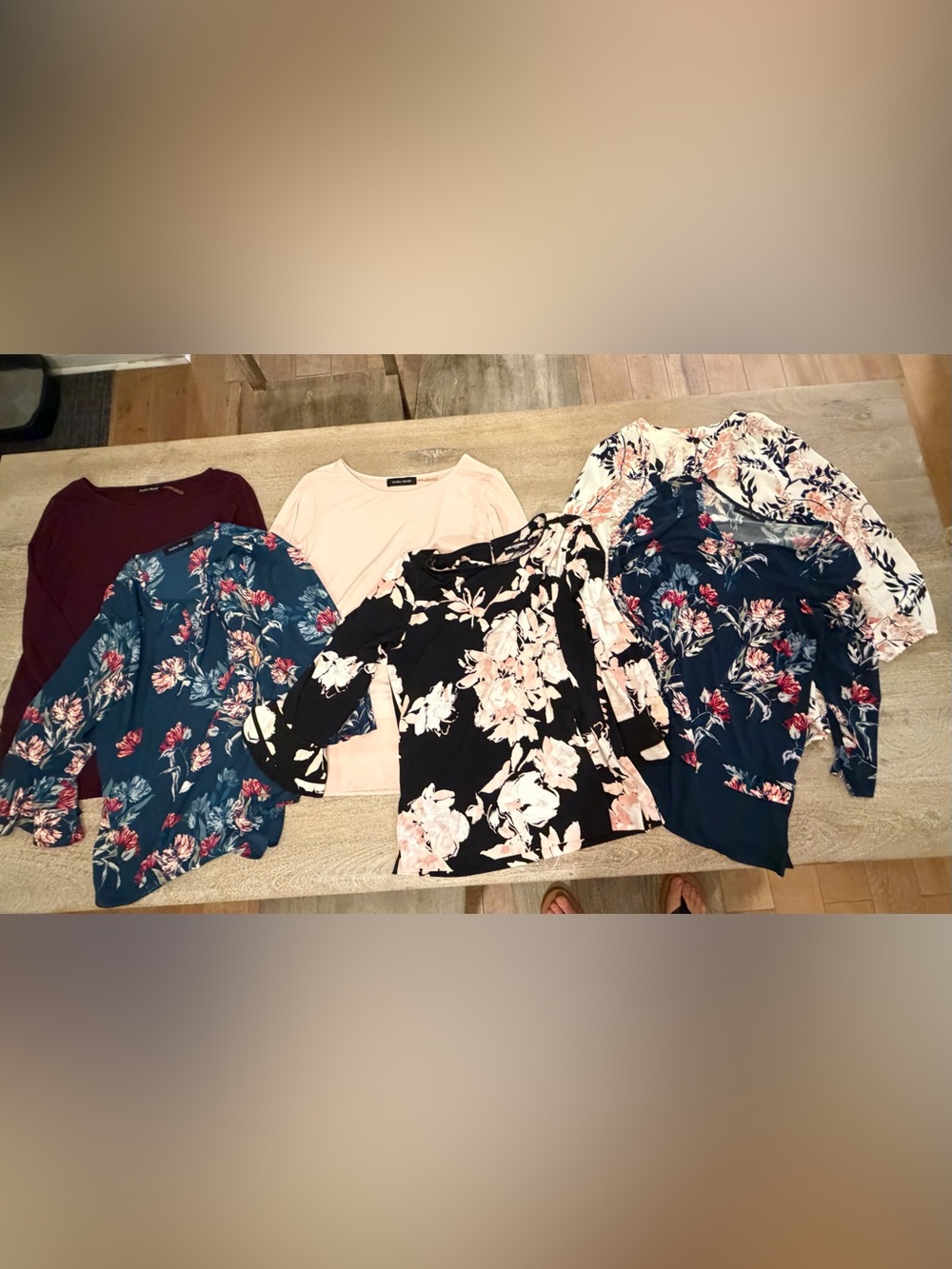 Women’s Long Sleeve Blouse Bundle Lot of 6 – 5 Ivanka Trump 1 Karl Lagerfeld Med